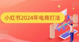 小红书2024年电商打法，手把手教你如何打爆小红书店铺-巅峰资源网