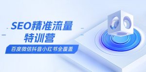SEO精准流量特训营，百度微信抖音小红书全覆盖，带你搞懂搜索优化核心技巧-巅峰资源网