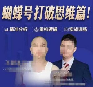 天诺老吴蝴蝶号50节线上课，蝴蝶号打破思维篇-巅峰资源网