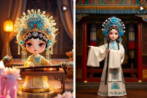 利用AI制做Q版古风娃娃视频，只需三步新手也能做出流量好到爆(附教程+提示...-巅峰资源网