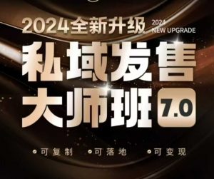 私域发售大师班7.0版，发售界鼻祖，又是一次升级迭代，从底层逻辑，到8大模型的细致落地讲解(录音)-巅峰资源网