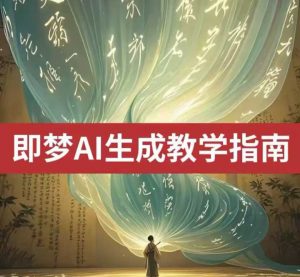 2025即梦ai生成视频教程，一学就会国内免费文字生成视频图片生成视频-巅峰资源网