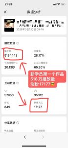 外面卖998的AI短视频教辅资料带货，抖音跟视频号都可以做，快速起号(素材+课程)-巅峰资源网