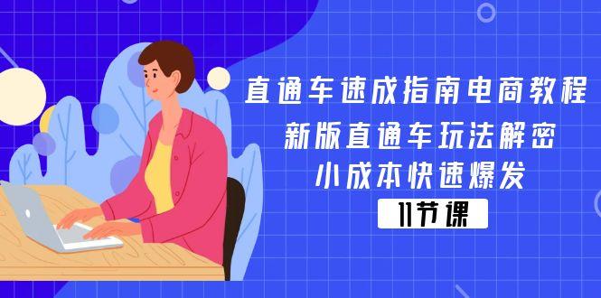 直通车 速成指南电商教程：新版直通车玩法解密，小成本快速爆发(11节-巅峰资源网