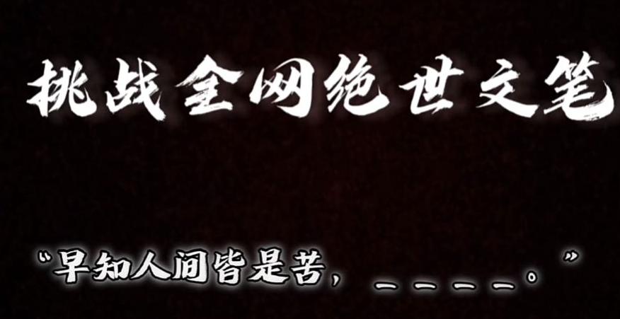 视频号小众玩法，文笔挑战，互动拉满，轻松赚取分成收益！小白也可当天上手-巅峰资源网