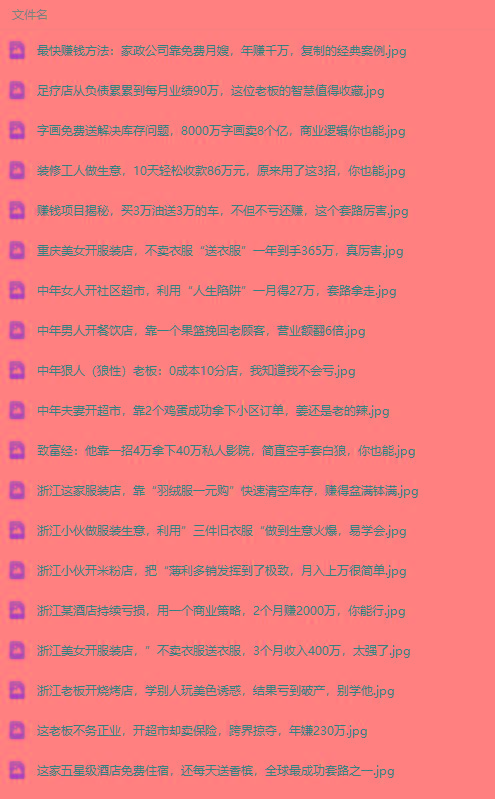 图片[1]-(9607期)真实有效391套商业模式，年入几十到几百万案例解析(电子书+视频+图文)-巅峰资源网