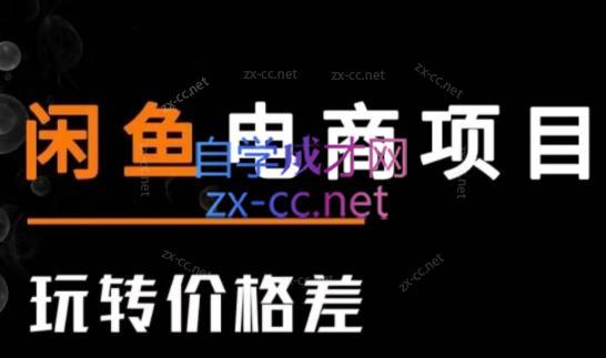 亿创繁星·闲鱼电商项目(玩转价格差)-巅峰资源网