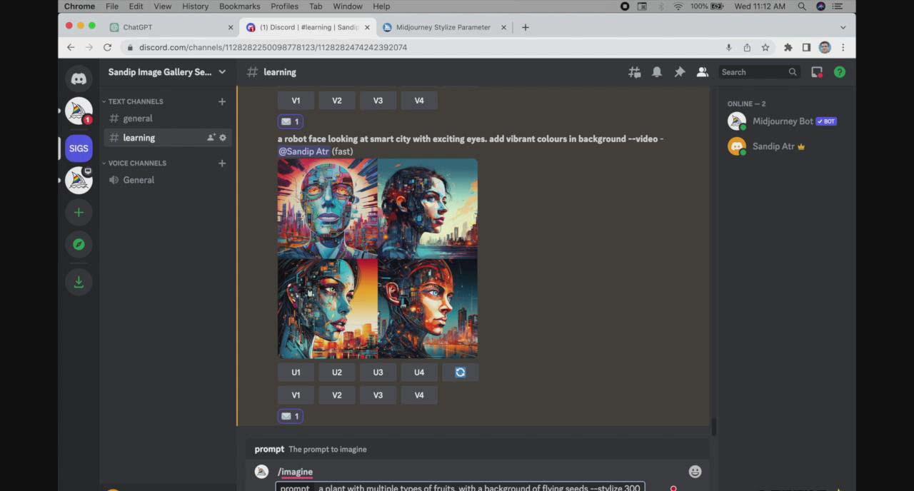图片[2]-ChatGPT4 和 MidJourney AI 绘画聊天革命性指南教程-33节视频课-中英字幕-巅峰资源网