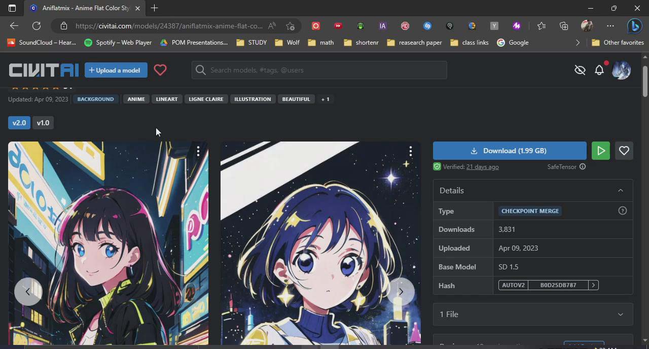 图片[1]-利用Stable Diffusion创建动漫艺术图像使用AI绘画赚钱-中英字幕-巅峰资源网