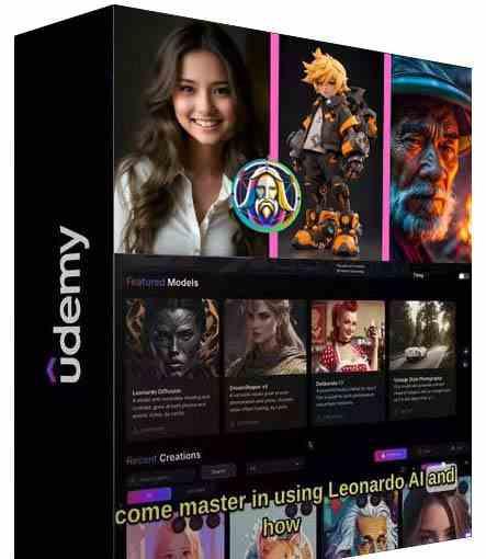 图片[2]-比Midjourney更好的Leonardo AI绘画图像大师班教程-16讲-中英字幕-巅峰资源网