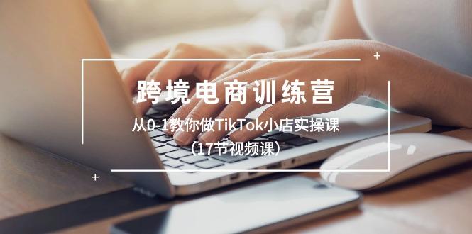 跨境电商训练营：从0-1教你做TikTok小店实操课(17节视频课-巅峰资源网