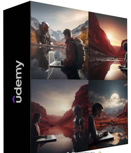 ChatGPT4 和 MidJourney AI 绘画聊天革命性指南教程-33节视频课-中英字幕-巅峰资源网