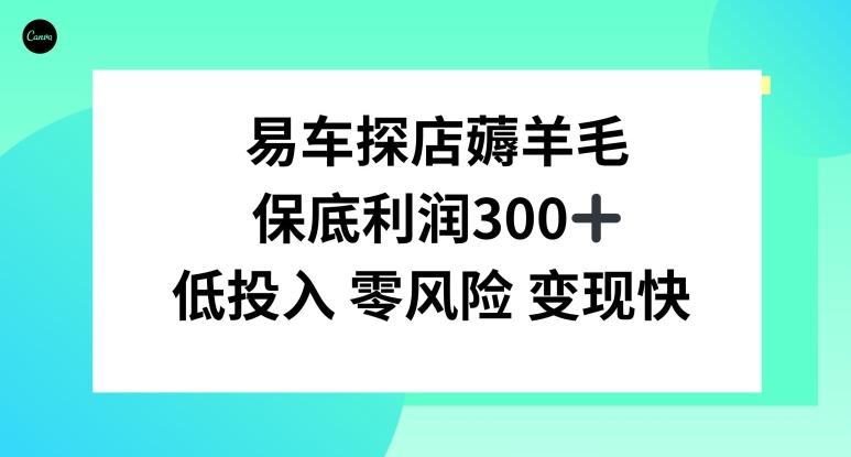易车APP首页十亿补贴活动，选择到店补贴，保底利润300+-巅峰资源网