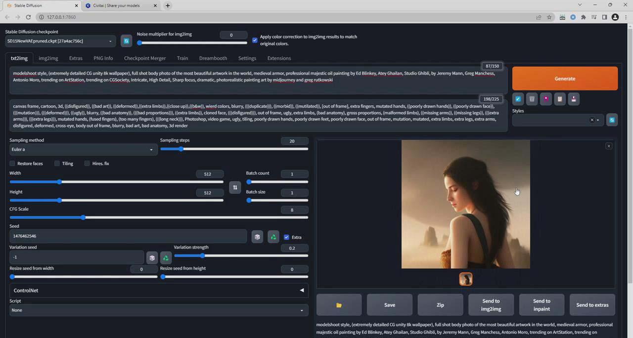 图片[2]-Stable Diffusion 大师班: 利用AI创建艺术图像及视频-31视频课-中英字幕-巅峰资源网