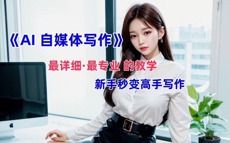 AI自媒体文章创作全网最详细教程，新手秒变写作高手，多方位发展-巅峰资源网
