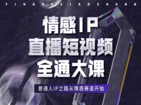 情感IP直播短视频全通大课，普通人IP之路从情感赛道开始-巅峰资源网