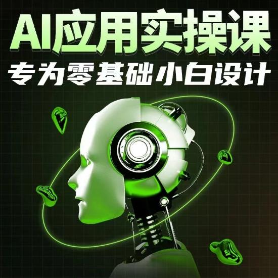 AI应用实操课，专为零基础小白设计-巅峰资源网