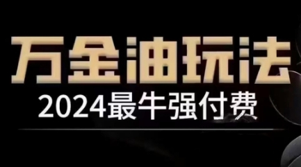 2024最牛强付费，万金油强付费玩法，干货满满，全程实操起飞-巅峰资源网
