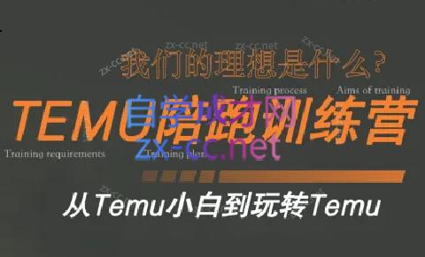 苗苗·拼多多跨境（temu）课程-巅峰资源网