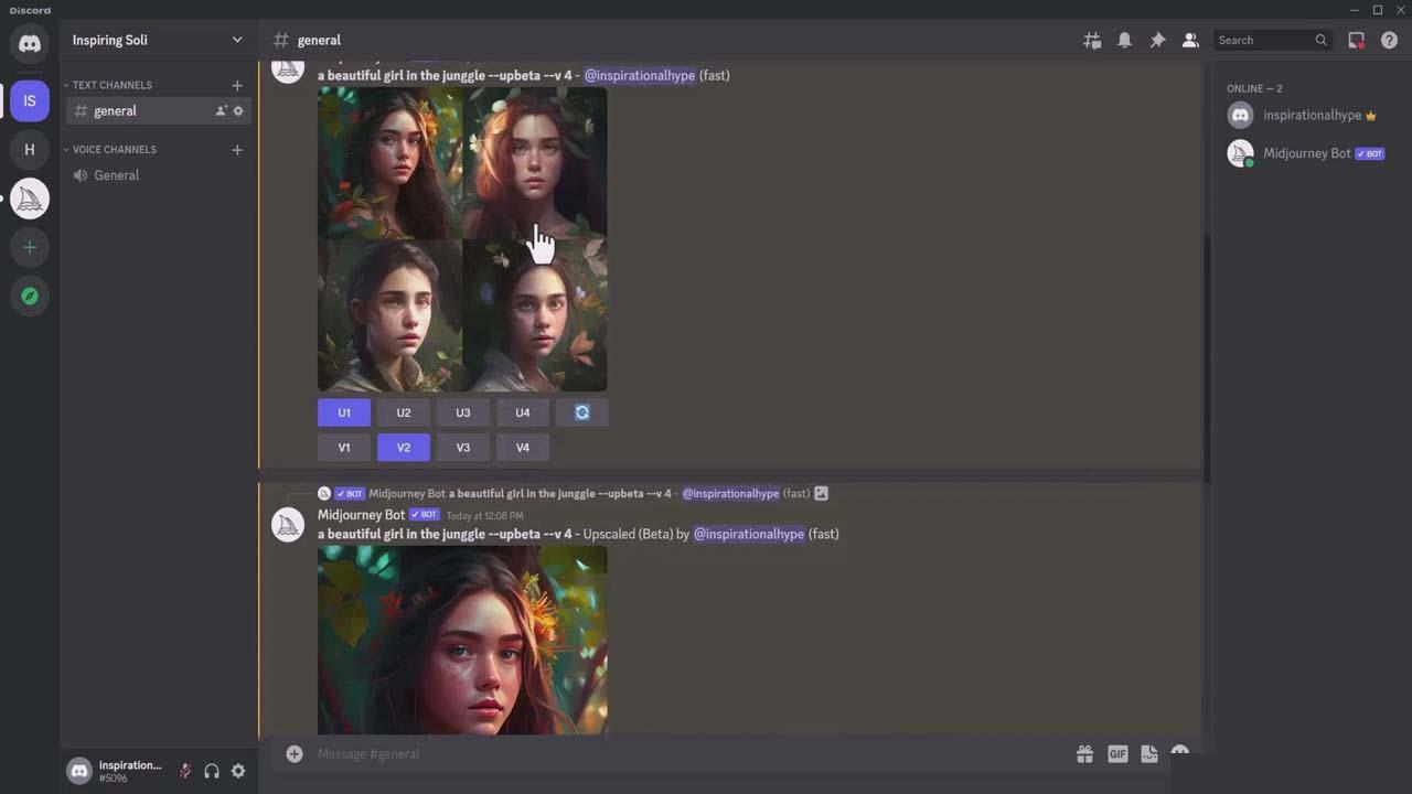 图片[4]-掌握 MidJourney V5 AI + ChatGPT创建一致的角色设计图像-22节课-中英字幕-巅峰资源网