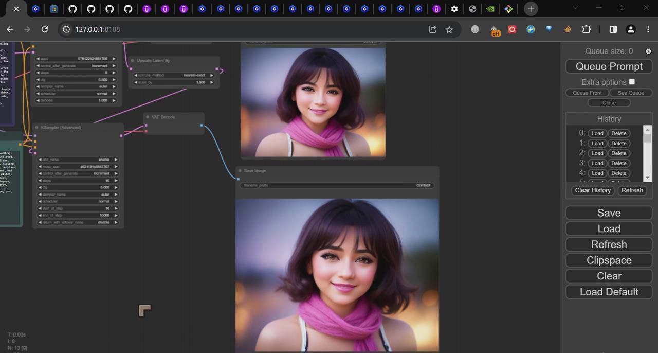图片[2]-ComfyUI 利用 Stable Diffusion 学习AI GUI 工作流程教程-中英字幕-巅峰资源网