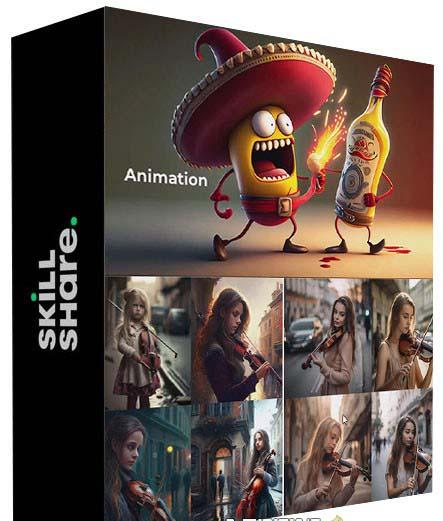 图片[1]-掌握 MidJourney V5 AI + ChatGPT创建一致的角色设计图像-22节课-中英字幕-巅峰资源网