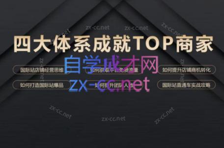 华曜·阿里巴巴国际站认知及直通车实操课程-巅峰资源网