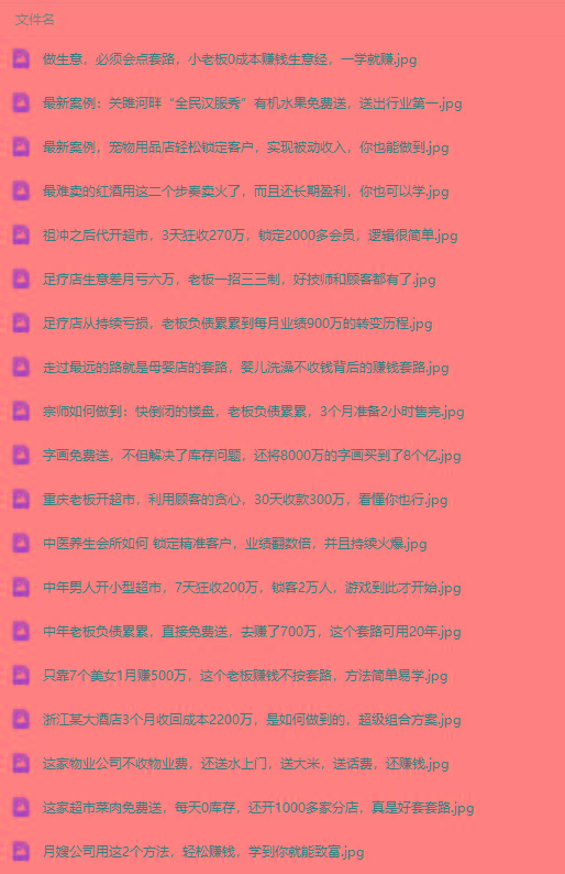 图片[3]-(9607期)真实有效391套商业模式，年入几十到几百万案例解析(电子书+视频+图文)-巅峰资源网