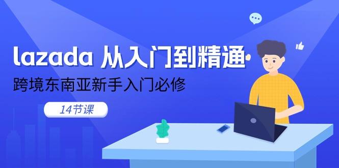lazada 从入门到精通，跨境东南亚新手入门必修(14节课-巅峰资源网