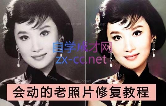 AI老相片视频变现训练营-巅峰资源网