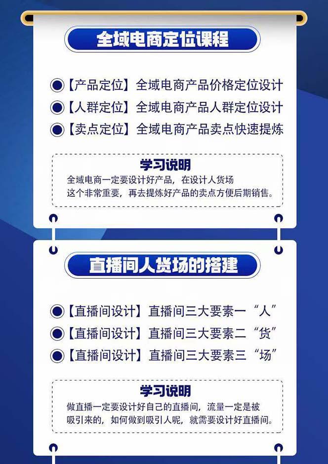 图片[2]-全域电商-粗暴玩法课：10亿销售经验干货分享！定位/免费起号/千川投流-巅峰资源网