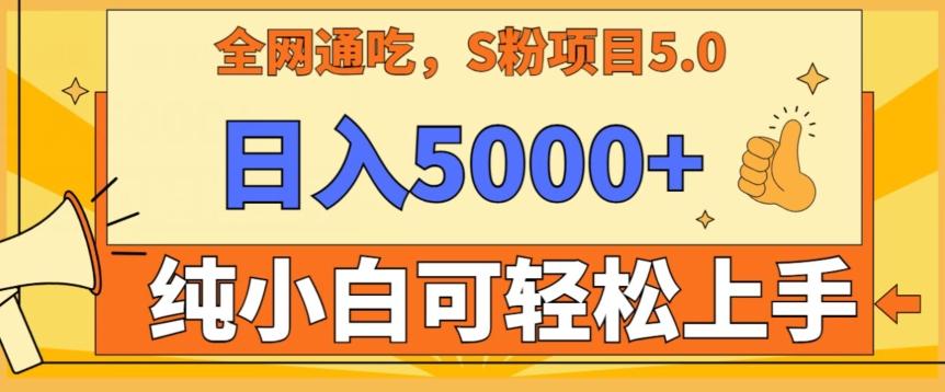 男粉项目5.0，最新野路子，纯小白可操作，有手就行，无脑照抄，纯保姆教学【揭秘】-巅峰资源网