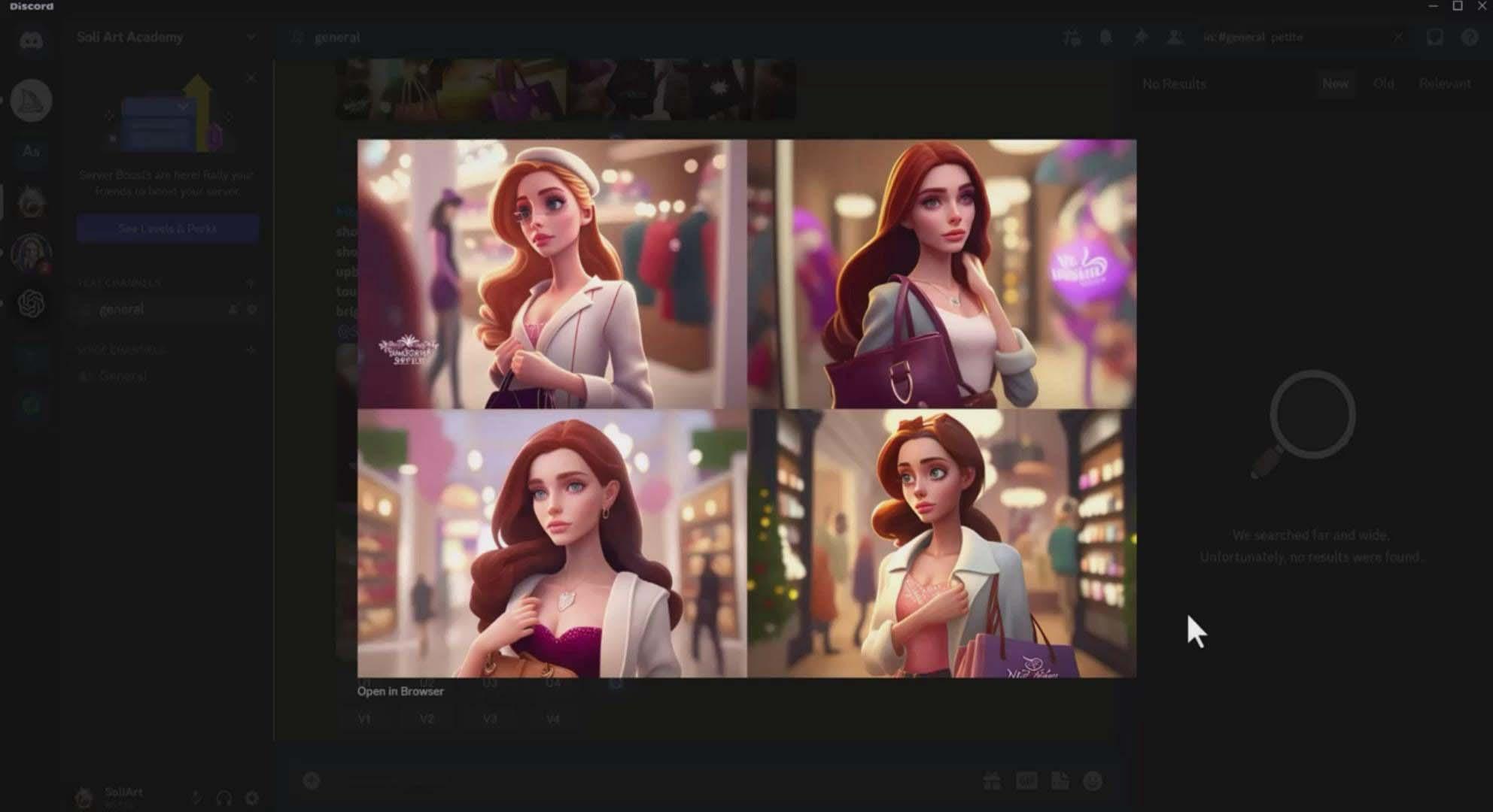 图片[8]-掌握 MidJourney V5 AI + ChatGPT创建一致的角色设计图像-22节课-中英字幕-巅峰资源网