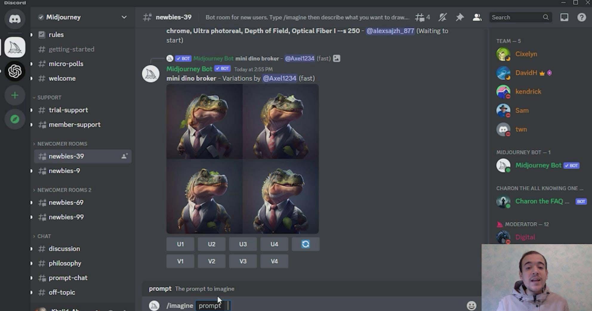 图片[1]-Midjourney 精通教程-使用Midjourney AI创建美丽艺术图像-36节课-中英字幕-巅峰资源网