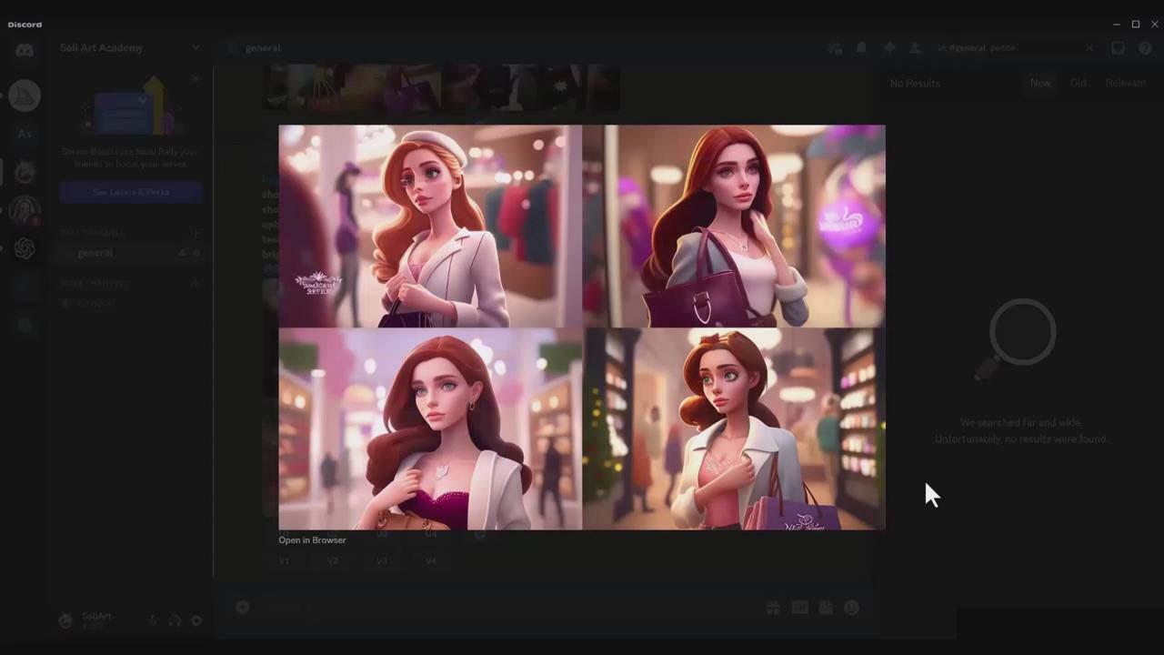 图片[5]-掌握 MidJourney V5 AI + ChatGPT创建一致的角色设计图像-22节课-中英字幕-巅峰资源网